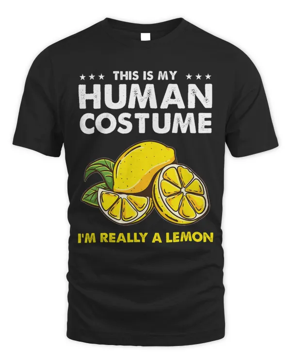 This Is My Human Costume Lemon Halloween