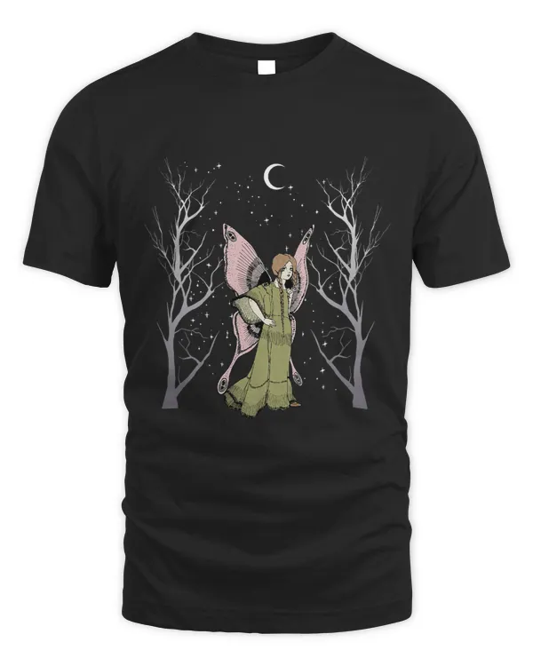 Forest Crescent Moon Stars Fairy Grunge Fairycore Aesthetic