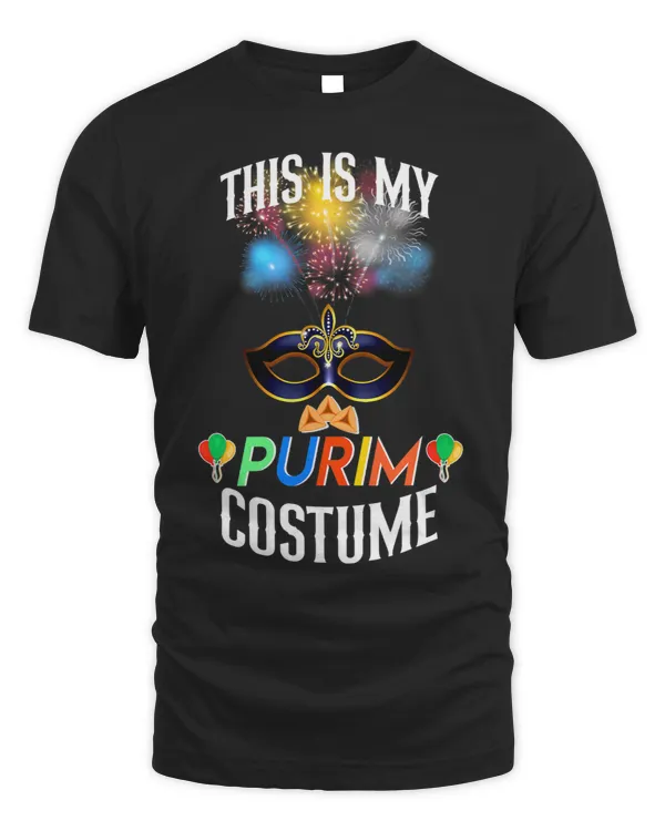 This is My Purim Costume Tee Kids Men Women Jewish Purim