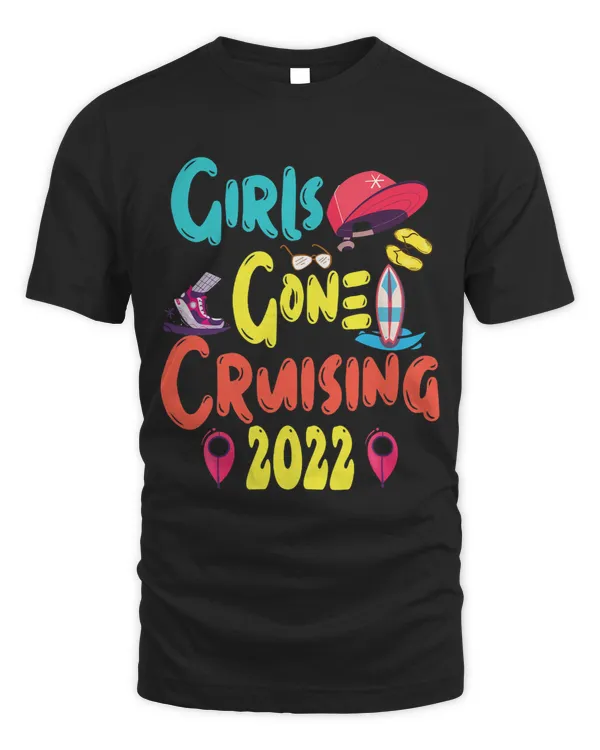 Womens Girls Gone Cruising 2Cruise Vacation Trip Funny