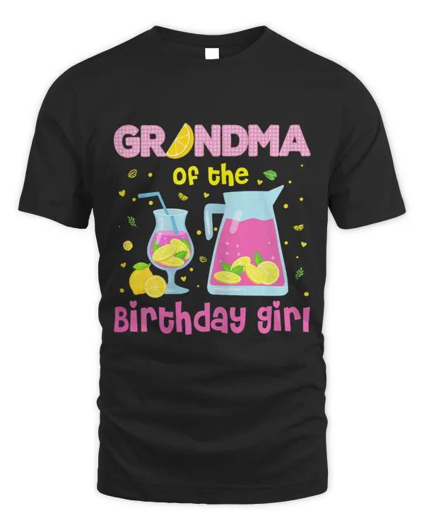 womens grandma lemonade first birthday family out lemon party