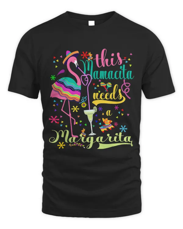 this mamacita needs a margarita cinco de mayo pink flamingo