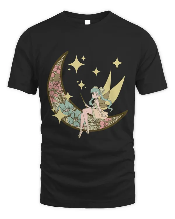 Fairycore Aesthetic Fairy Core Grunge Crescent Moon Flowers