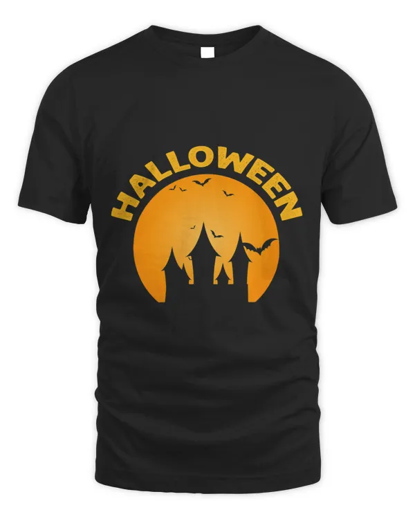 Creep It Real Full Moon Witches House Happy Halloween 1