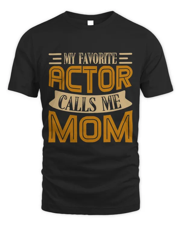 Womens Proud Mom Of An Actor Shirt Musical Theater Thespian