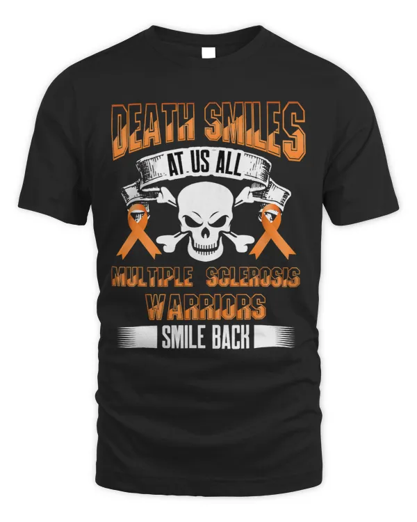 Multiple Sclerosis Awareness MS Survivor Smiles Warrior