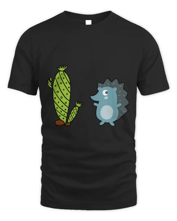 Battle Of The Spikes Funny Cactus And Hedgehog Costume