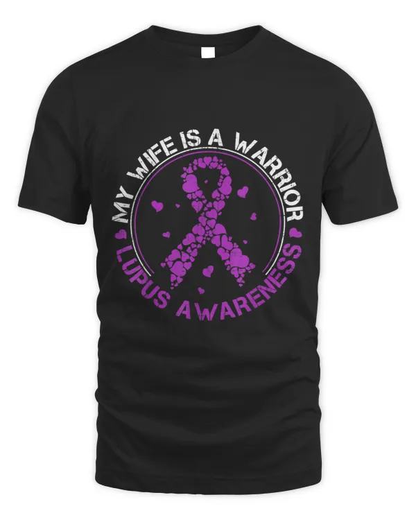 My Wife Is A Warrior Lupus Awareness Costume Ribbon