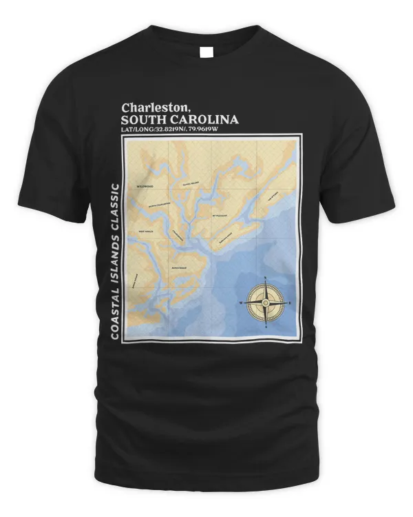 Charleston South Carolina Coastal Islands Classic Nautical