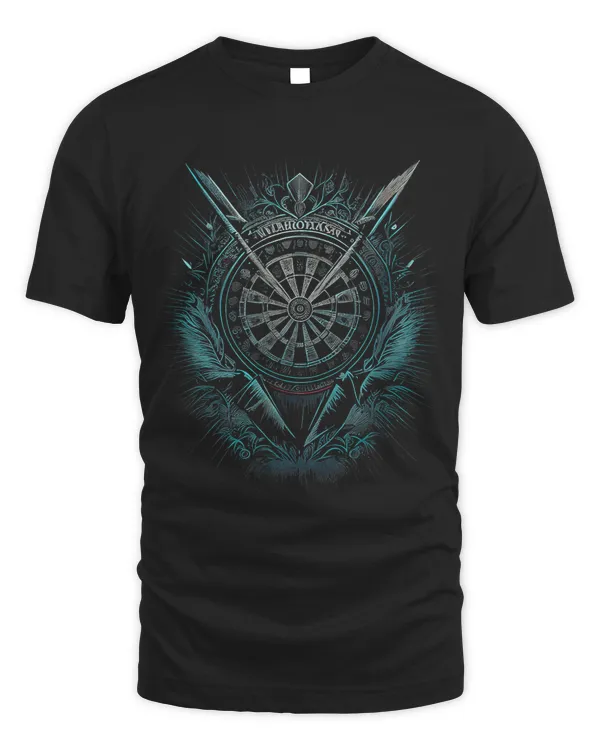 Vintage Darts Gifts Graphic Tees for Men Women Boys Girls