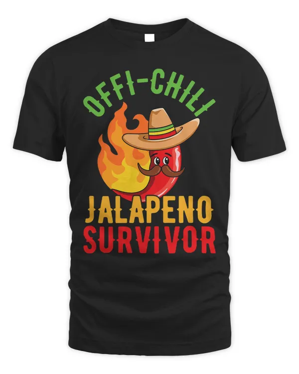 Offichili mexican Pun for a Chili lover