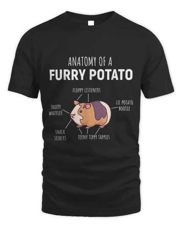 Anatomy Of A Furry Potato Guinea Pig Lover Gift 2