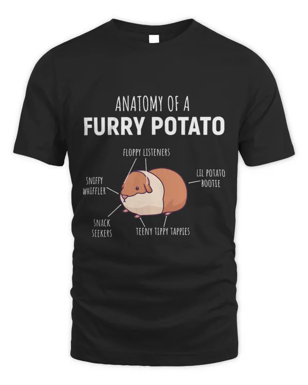 Anatomy Of A Furry Potato Guinea Pig Lover Gift