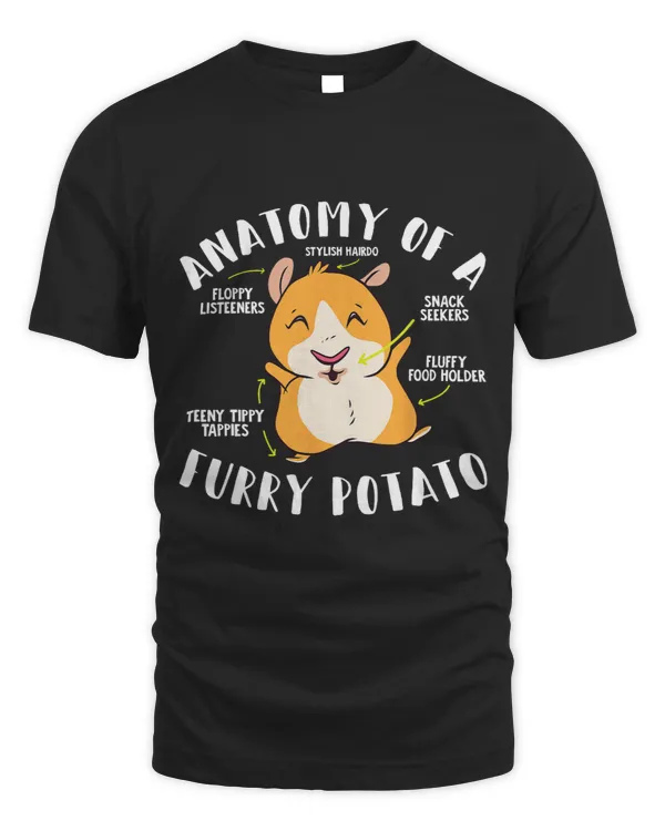 Anatomy Of A Furry Potato Guinea Pig Small Cute Pets