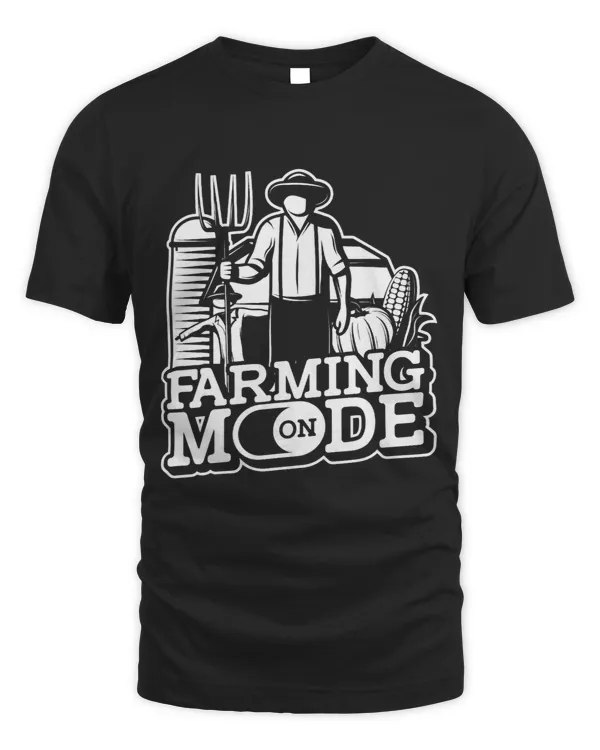 Farming Mode On Farm Agriculture Farmer Tractor Farming
