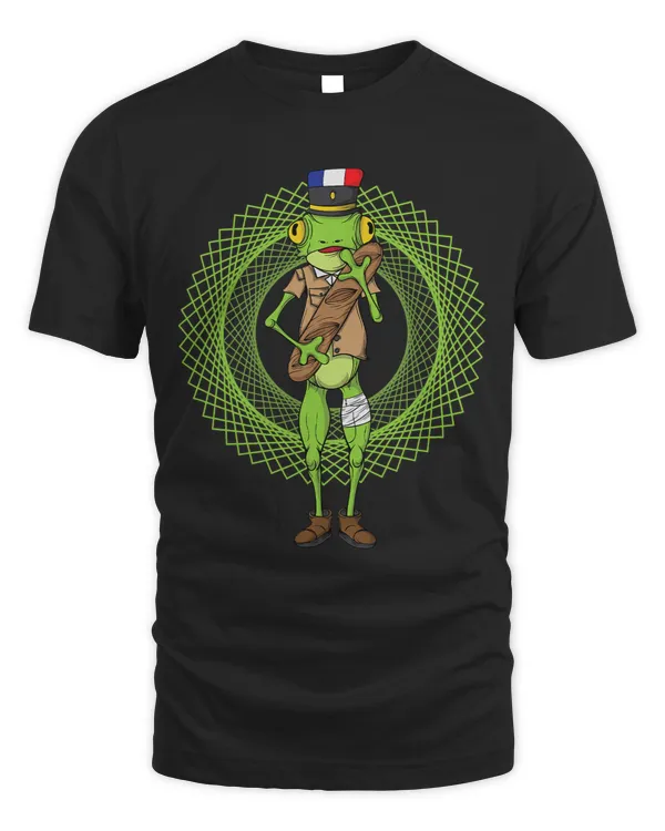 French Frog with Baguette