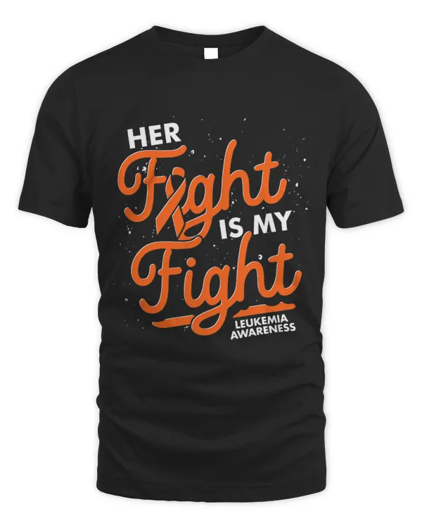 Orange Ribbon Cancer Fight Supporter Leukemia Awareness