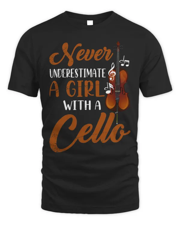 Orchestra Cellist Girls Gift Classical Music Cello