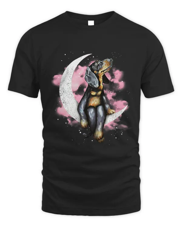 Dachshund Sit On The Moon Gift For Dachshund Lovers Dog Pet