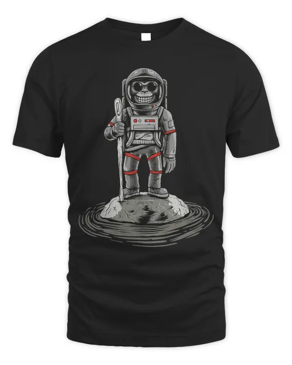Apes Together Strong To The Moon Stock Market HODL