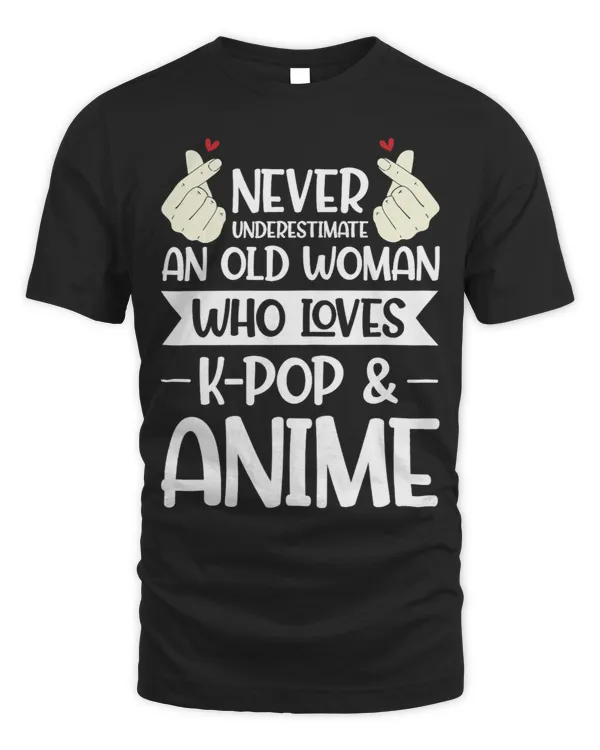 Womens Old woman who loves KPop 2Anime KPop 2Anime