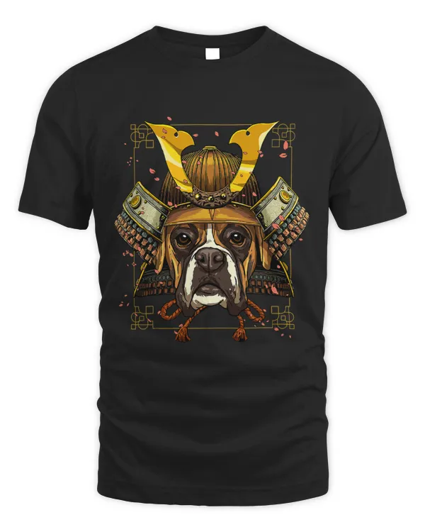 Samurai Boxer Dog Warrior Samurai Lovers