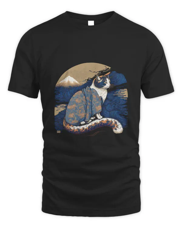 Cat Paws Surrealism Japanese Painting Sokoke cat