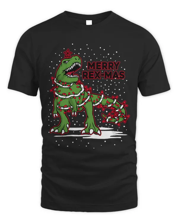 Trendy Christmas Merry RexMas Christmas Lights TRex