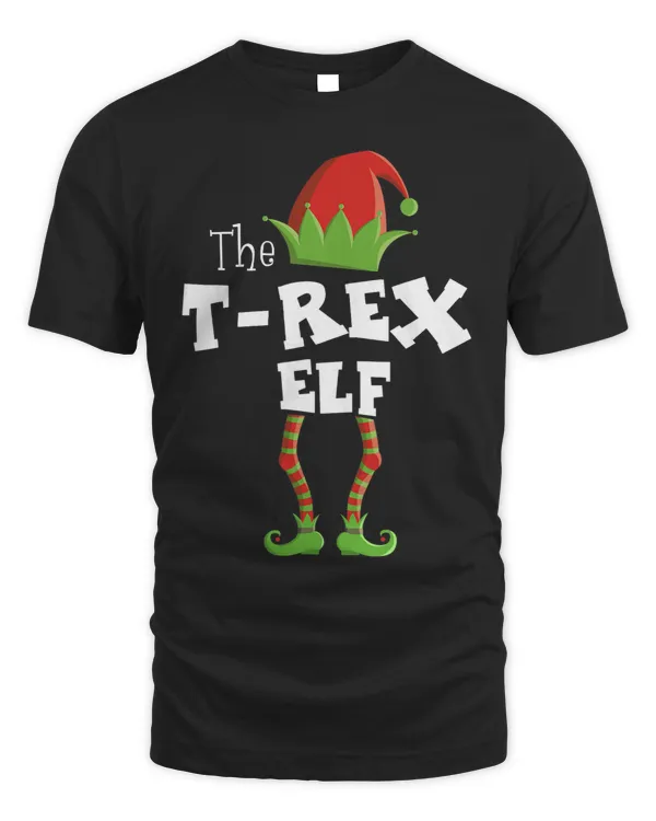 TRex Elf Xmas Pajama