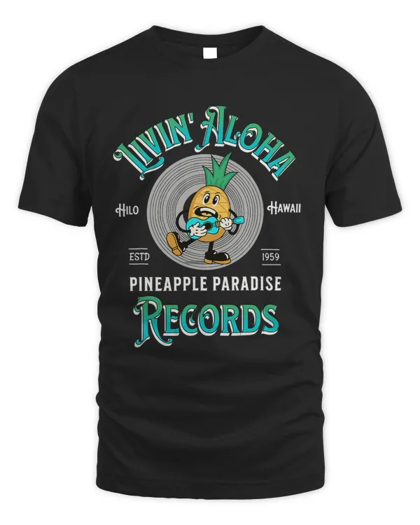 Funny Pineapple Playing Ukulele Hawaiian Ukulele Music Uke