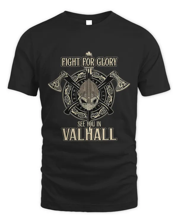 Viking Fight for glory see you in valhall 2shield