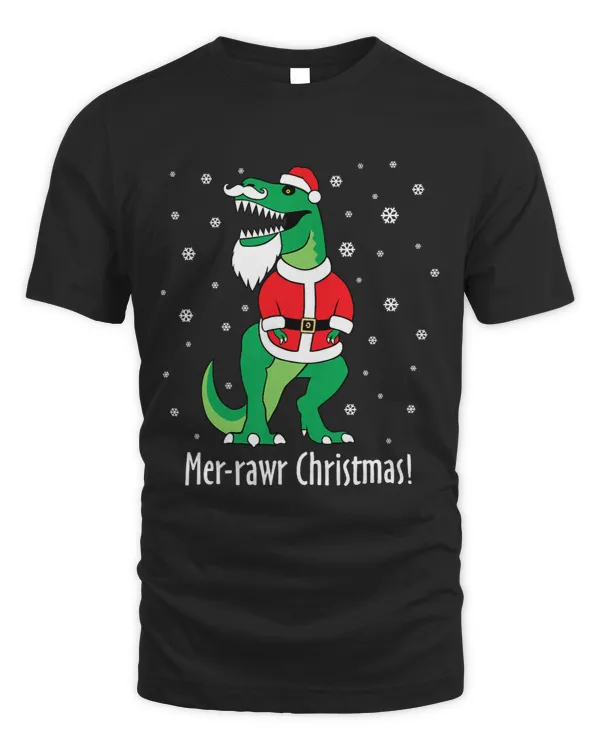 TRex Santa Funny Christmas