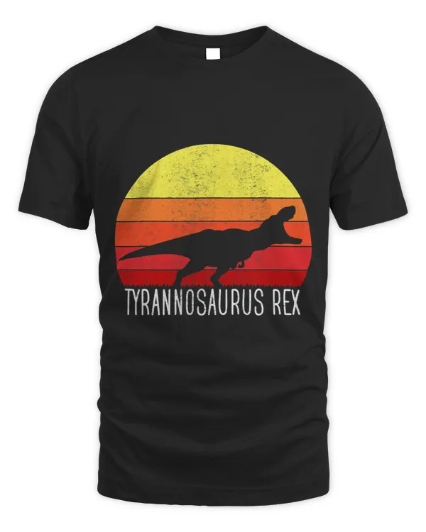 TRex Tyrannosaurus Rex Sunset Retro Vintage Dinosaur