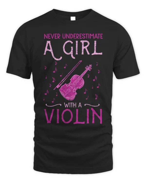 Violinist Women Girls Kids Musician Music Instrument Violin