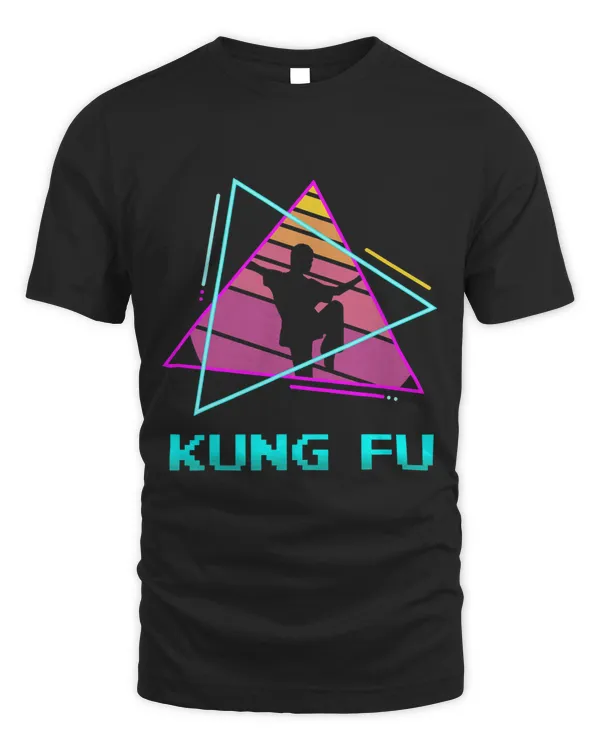 Retro Vintage Classic Kung Fu Martial Artist