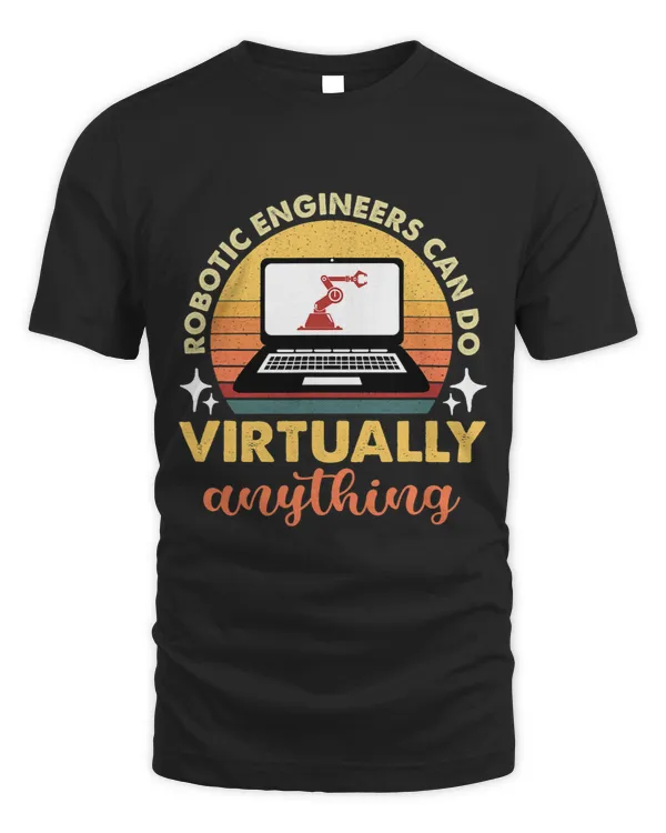 Robotic Engineers Can Do Virtually Anything Retro Sunset