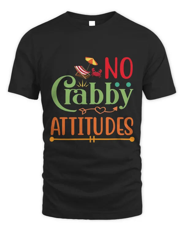 Funny Sunglasses Sun No Crabby Attitudes Summer 1
