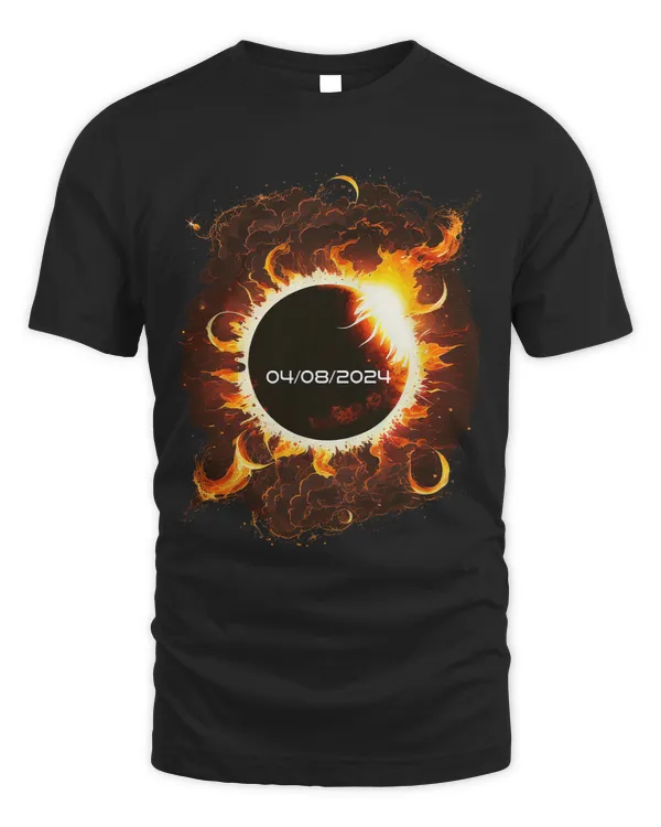 2024 Total Solar Event USA April 8 Sun Eclipse Souvenir