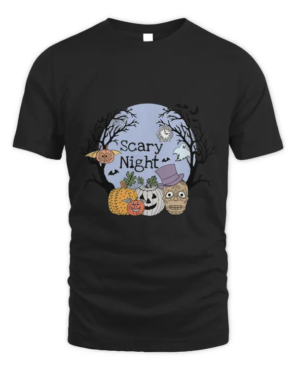 Halloween Scaary Night Moon October 31