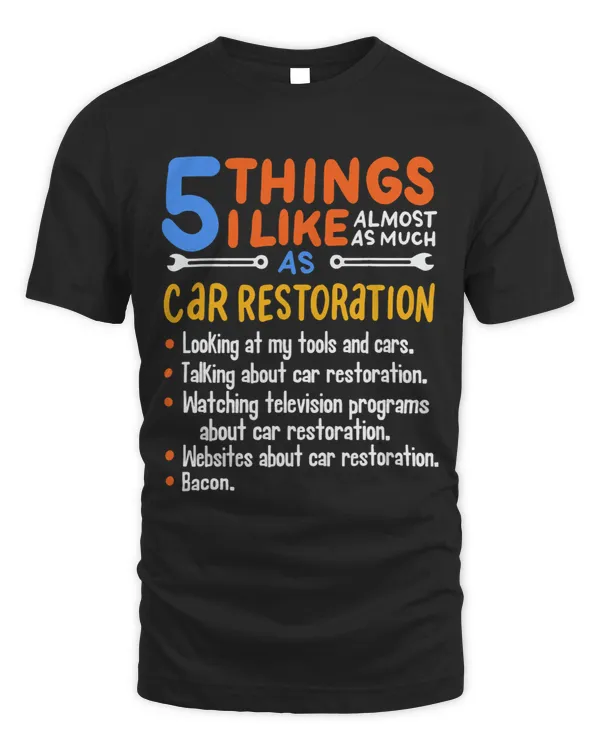 Funny Car Guy Gift 25 Things I Like As Much Car Restoration