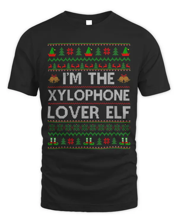 Family Matching Ugly Im The Xylophone Lover Elf Christmas