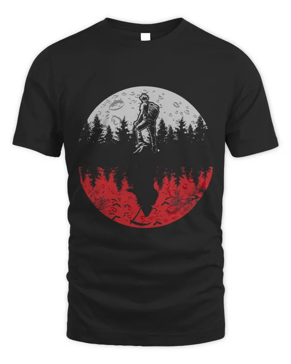 Halloween Blood Moon Grim Reaper Gift