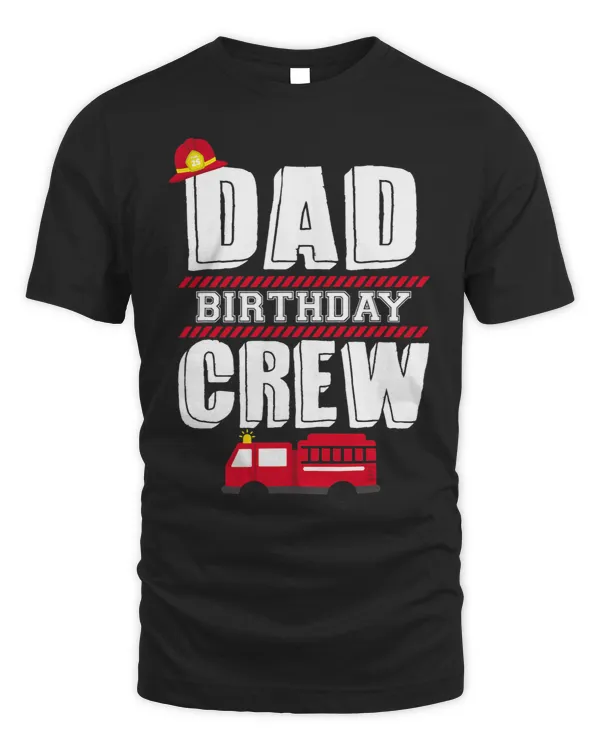 Dad Birthday Crew Fire Truck Fireman Hosting Party 2