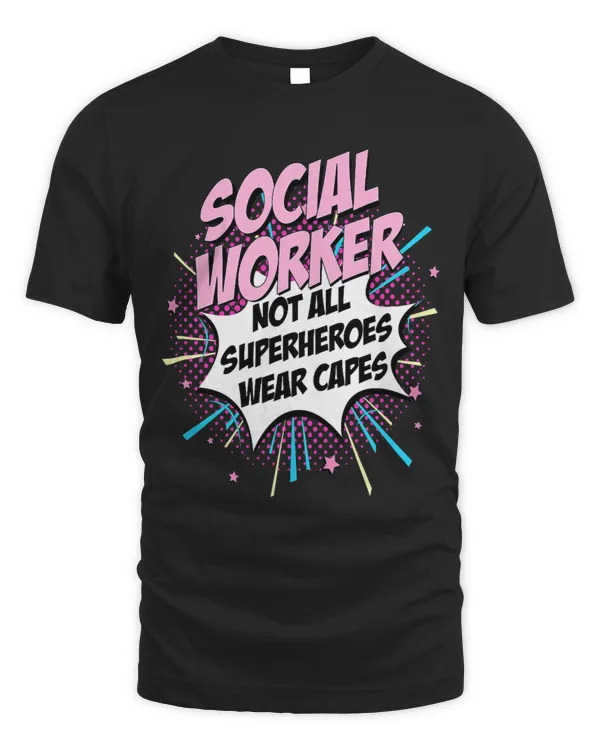 Social Worker Superhero product Comic Fun Gifts Idea