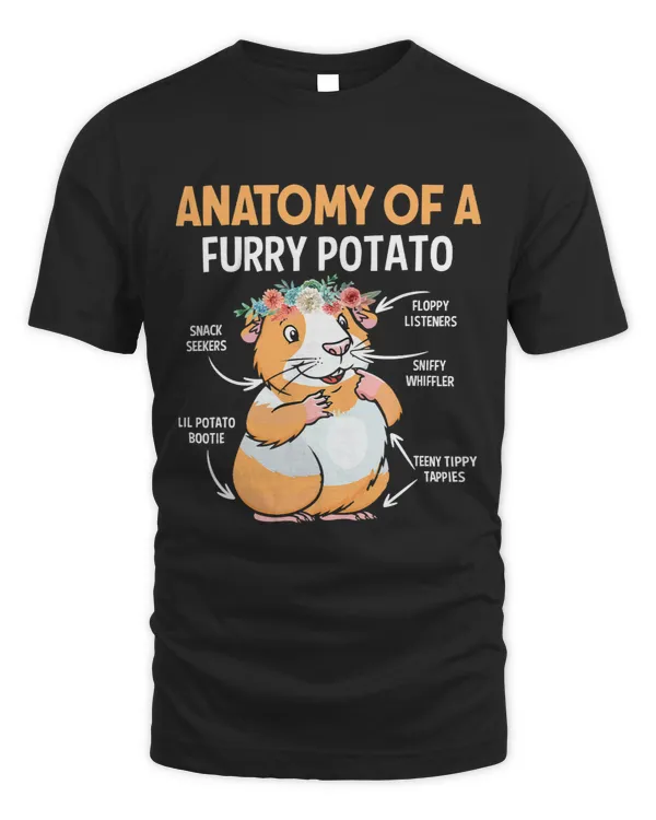 Funny Anatomy Of A Furry Potato Guinea Pig Lover Pet Hamster