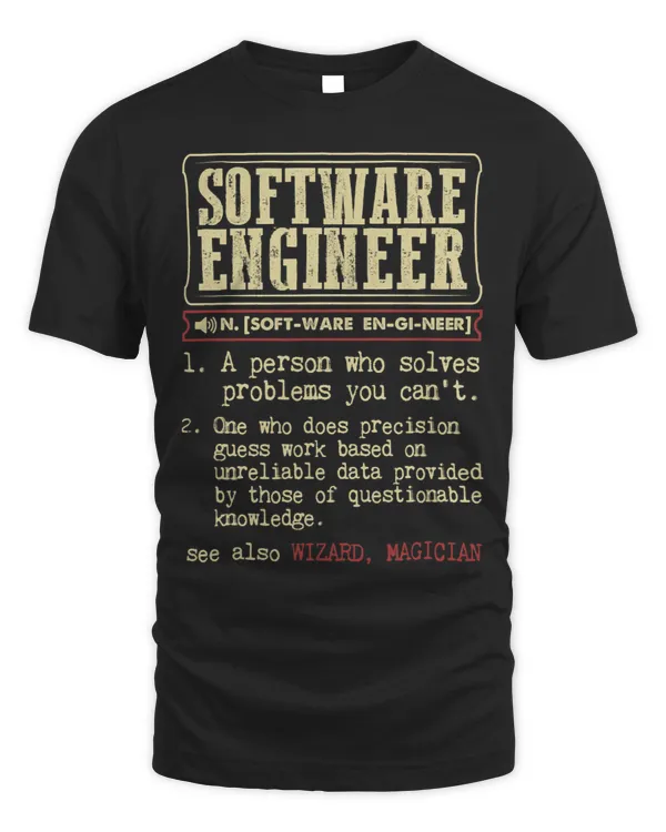 Software Engineer Funny Dictionary Definition