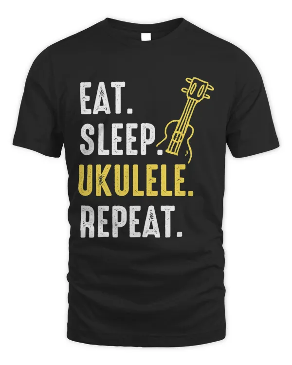 Ukulele Eat Sleep Ukulele Repeat
