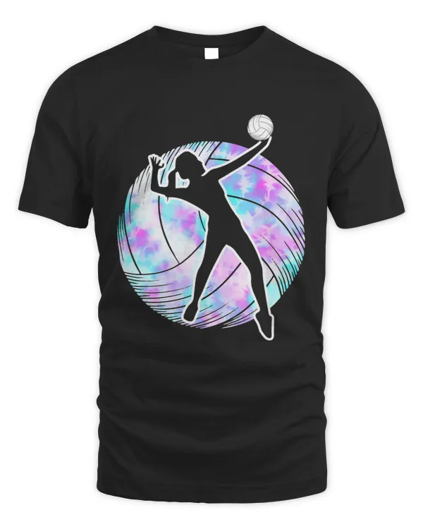 Volleyball Tie Dye Look 3