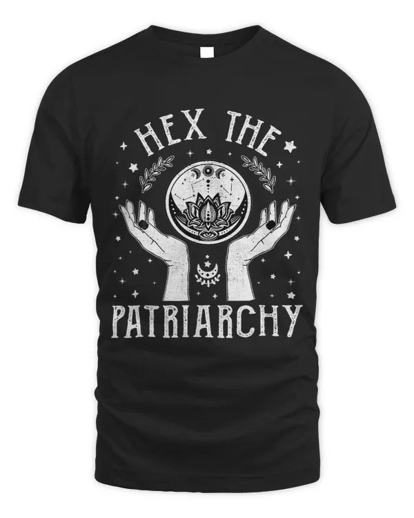 Feminist Witchy Ball Hex The Patriarchy Halloween Hands Moon