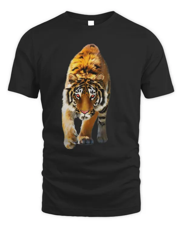 Fierce Tiger Stalking Love Tigers